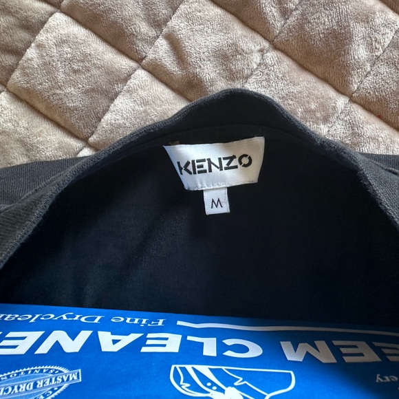 KENZO Men Classic Tiger Short-Sleeve T-Shirt Black - Picture 6 of 6